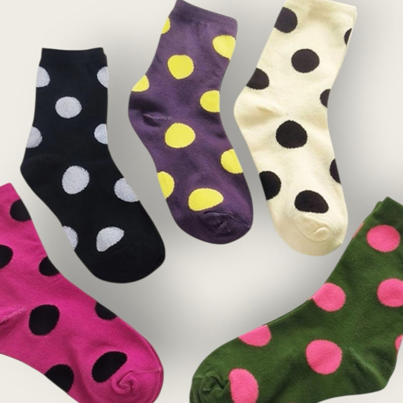 Dudie - Korean Children Fashion - #childrensboutique - Big Dot Set (set of 5) - 10