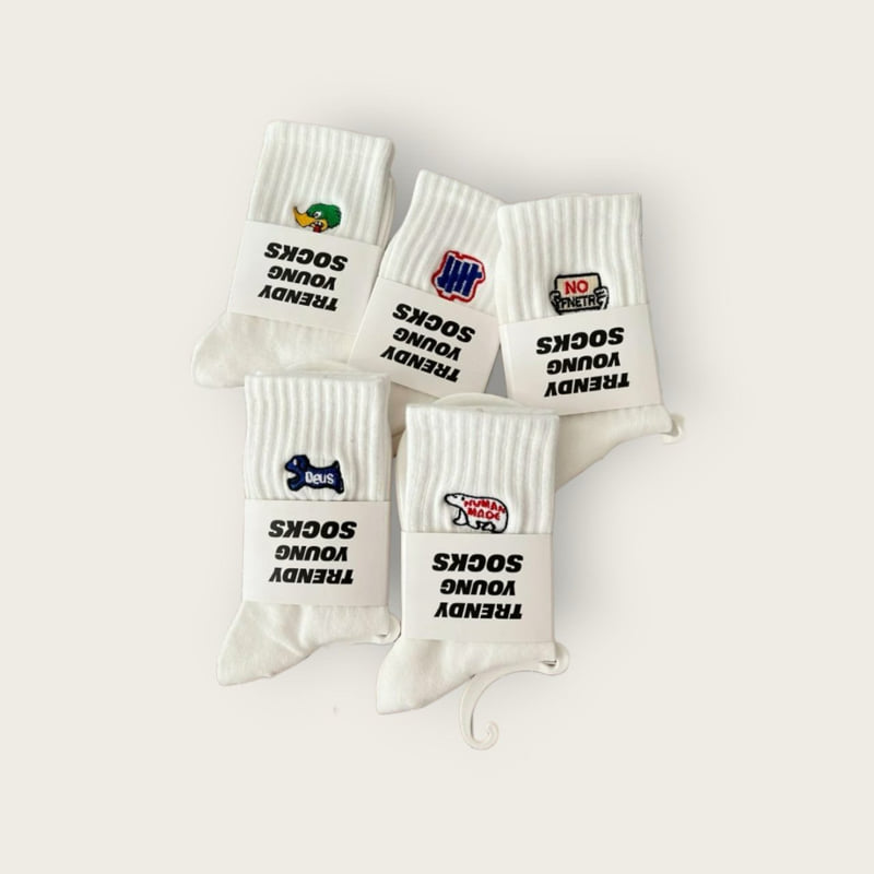 Dudie - Korean Children Fashion - #childrensboutique - Sporty (set of 5) - 11