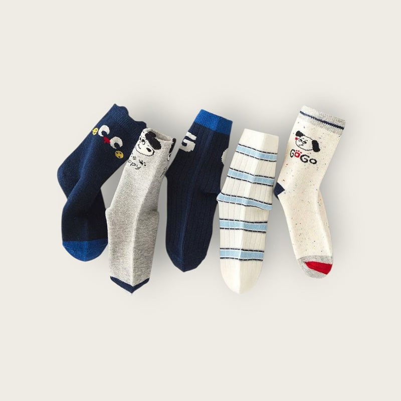 Dudie - Korean Children Fashion - #designkidswear - GoGo G Set (set of 5) - 2