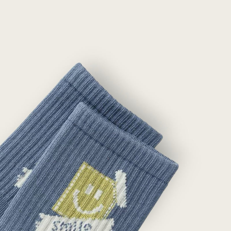 Dudie - Korean Children Fashion - #childrensboutique - Hoho Smile Set (set of 5) - 4