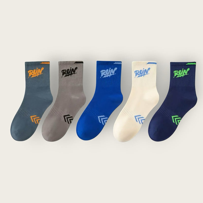 Dudie - Korean Children Fashion - #designkidswear - Run Sports Set (set of 5) - 2