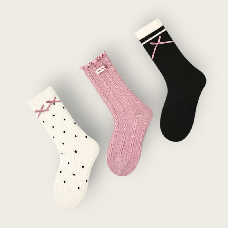 Dudie - Korean Children Fashion - #discoveringself - Three Ping Set (set of 3) - 10