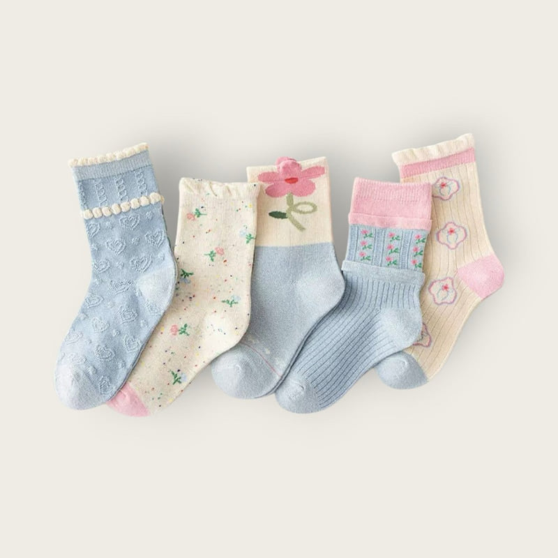 Dudie - Korean Children Fashion - #discoveringself - Scuffle Set (set of 5) - 5