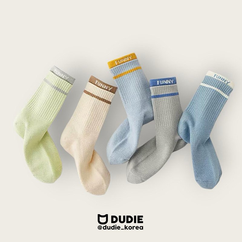 Dudie - Korean Children Fashion - #discoveringself - Funny Set (set of 5)