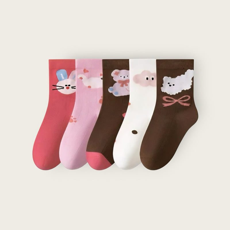 Dudie - Korean Children Fashion - #designkidswear - Cloud Set (set of 5) - 4