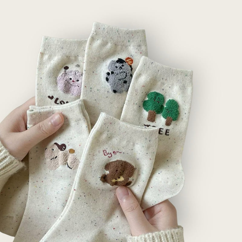 Dudie - Korean Children Fashion - #discoveringself - Boca Tree Set With Mom (set of 5) - 10