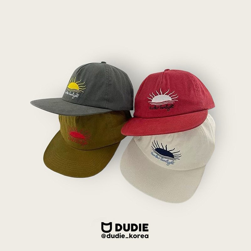 Dudie - Korean Children Fashion - #kidsshorts - Sunset Cap