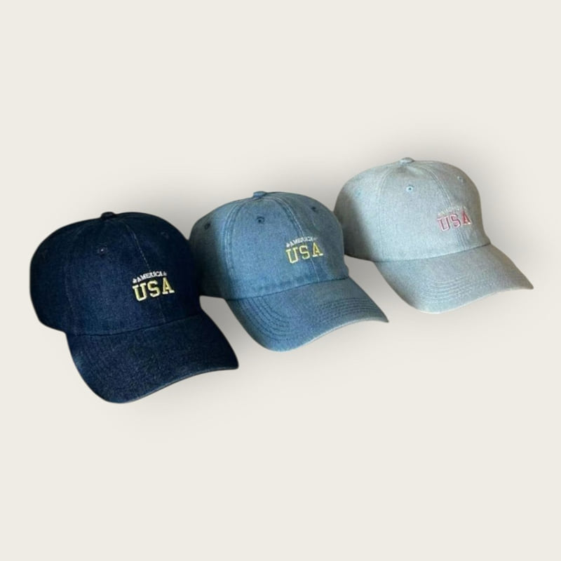 Dudie - Korean Children Fashion - #kidsstore - USA Cap - 2