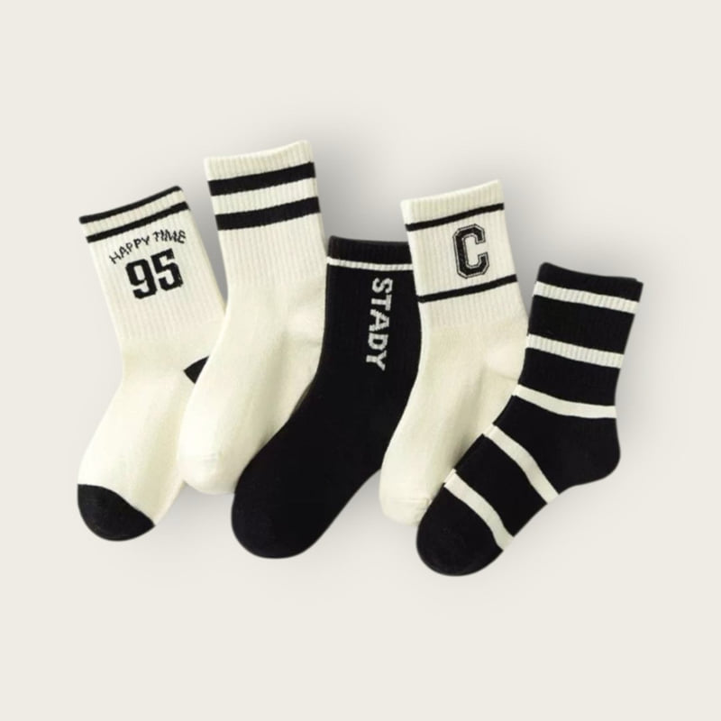 Dudie - Korean Children Fashion - #kidsstore - Steady C Set (set of 5) - 12