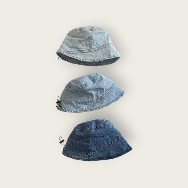 Dudie - Korean Children Fashion - #kidzfashiontrend - Jean Bucket Hat - 2