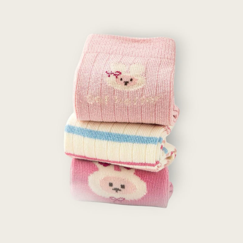 Dudie - Korean Children Fashion - #kidzfashiontrend - G Heart Set (set of 5) - 6