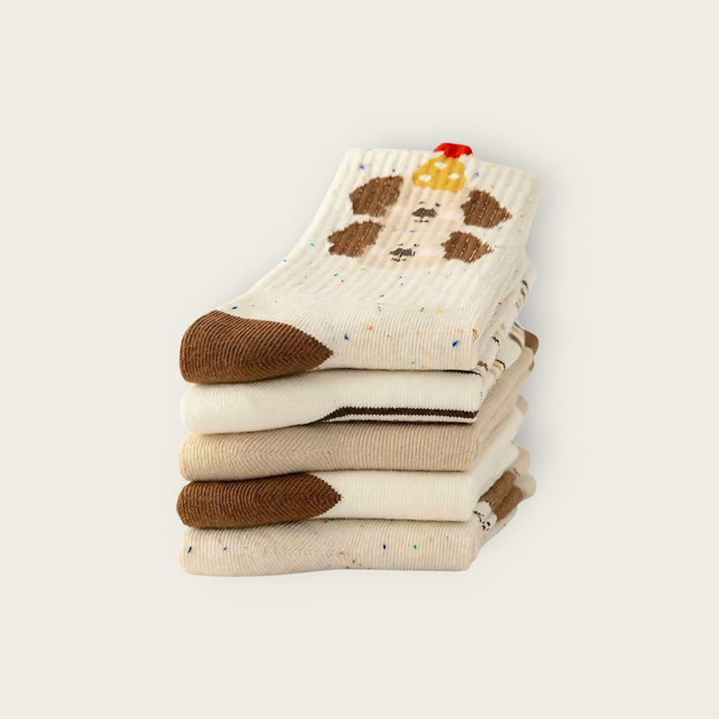 Dudie - Korean Children Fashion - #kidsstore - Puppy Set (set of 5) - 4