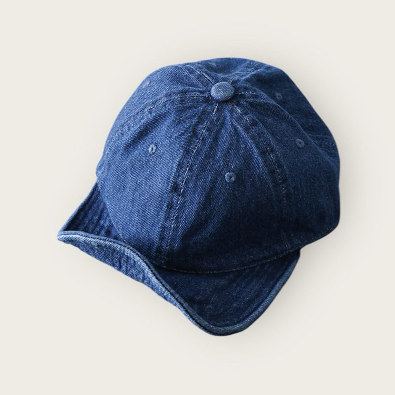 Dudie - Korean Children Fashion - #kidzfashiontrend - Denim Short Cap - 7