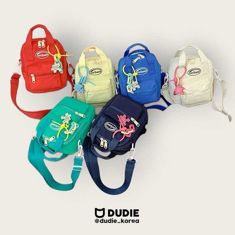 Dudie - Korean Children Fashion - #kidzfashiontrend - Two-Way Cross Bag