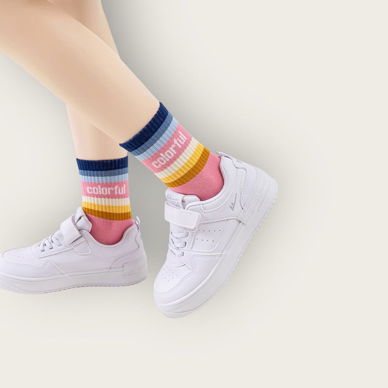 Dudie - Korean Children Fashion - #kidzfashiontrend - Colorful Set (set of 5) - 11