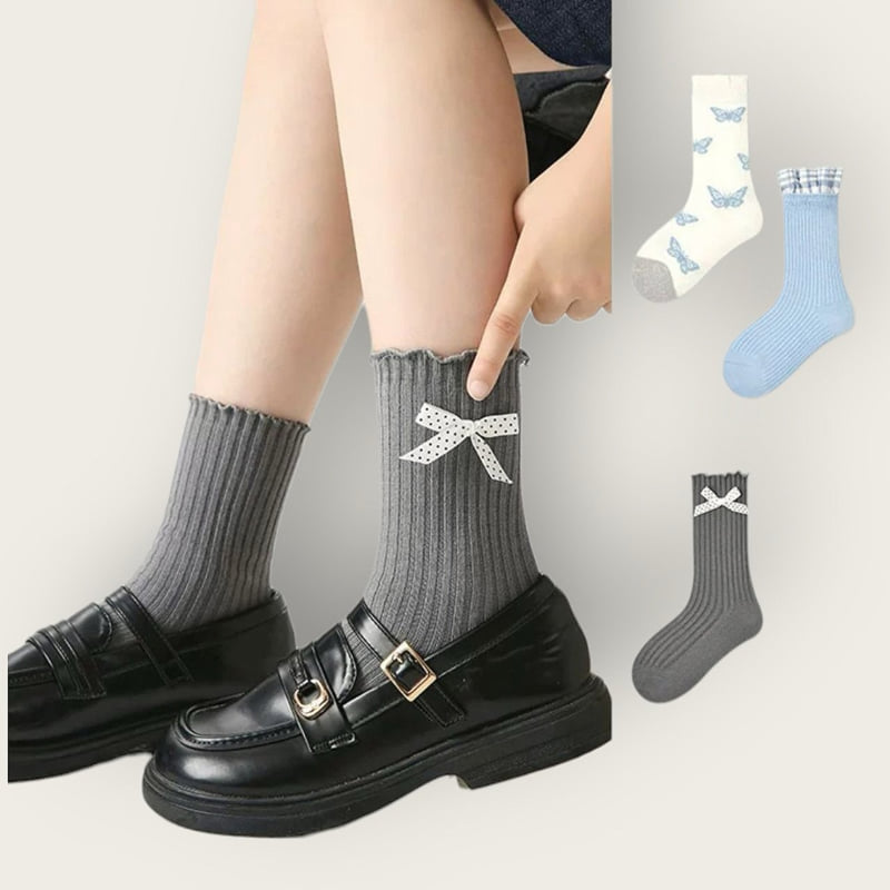 Dudie - Korean Children Fashion - #Kfashion4kids - Vuffle Set (set of 3) - 4