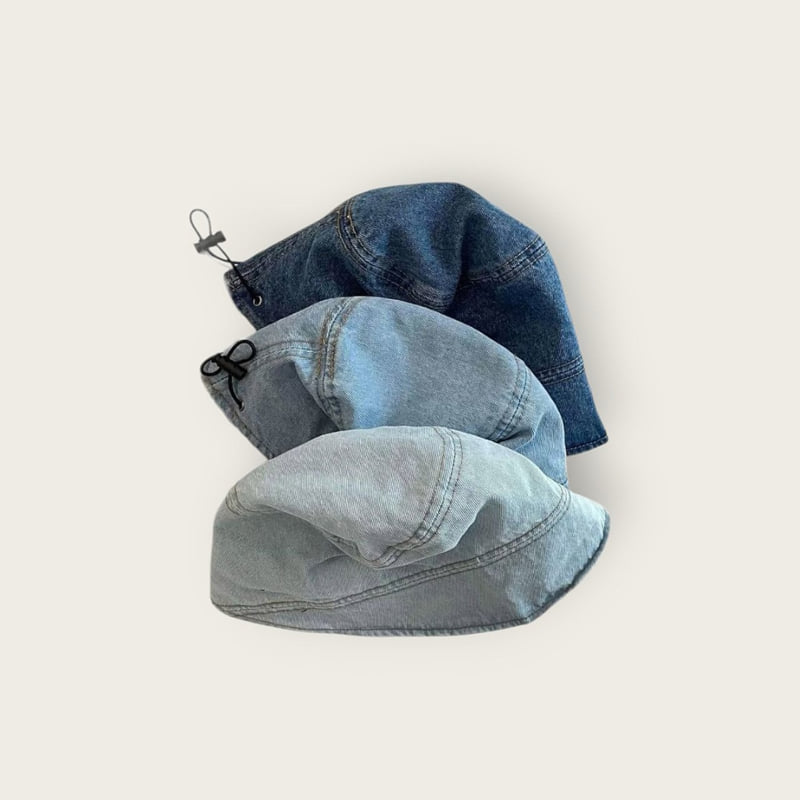 Dudie - Korean Children Fashion - #Kfashion4kids - Jean Bucket Hat - 4