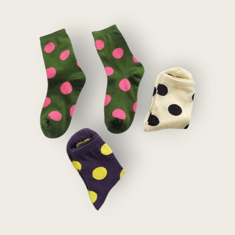 Dudie - Korean Children Fashion - #littlefashionista - Big Dot Set (set of 5) - 2