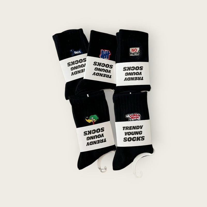 Dudie - Korean Children Fashion - #littlefashionista - Sporty (set of 5) - 4