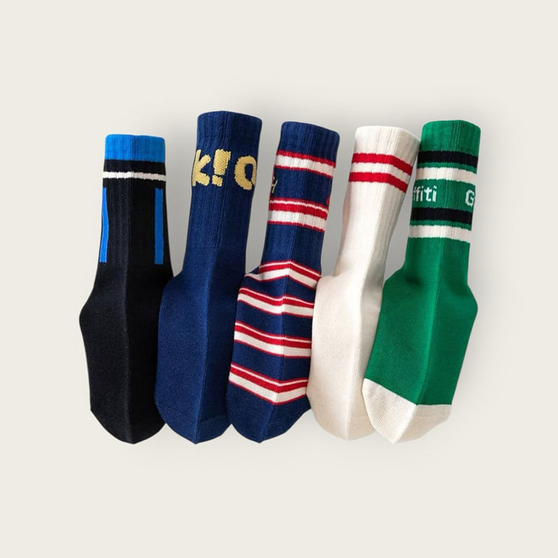 Dudie - Korean Children Fashion - #magicofchildhood - Oo Set (set of 5) - 2