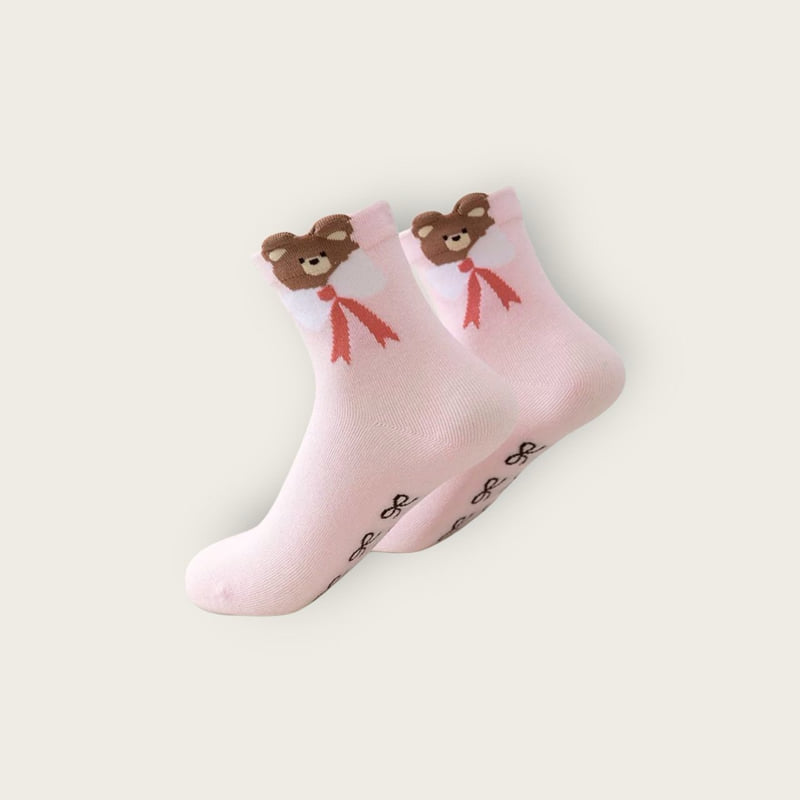 Dudie - Korean Children Fashion - #magicofchildhood - Ribbon Bear Set (set of 5) - 6