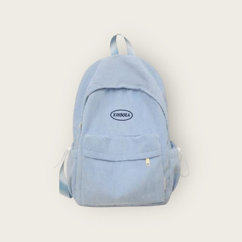 Dudie - Korean Children Fashion - #magicofchildhood - Corduroy Backpack - 9