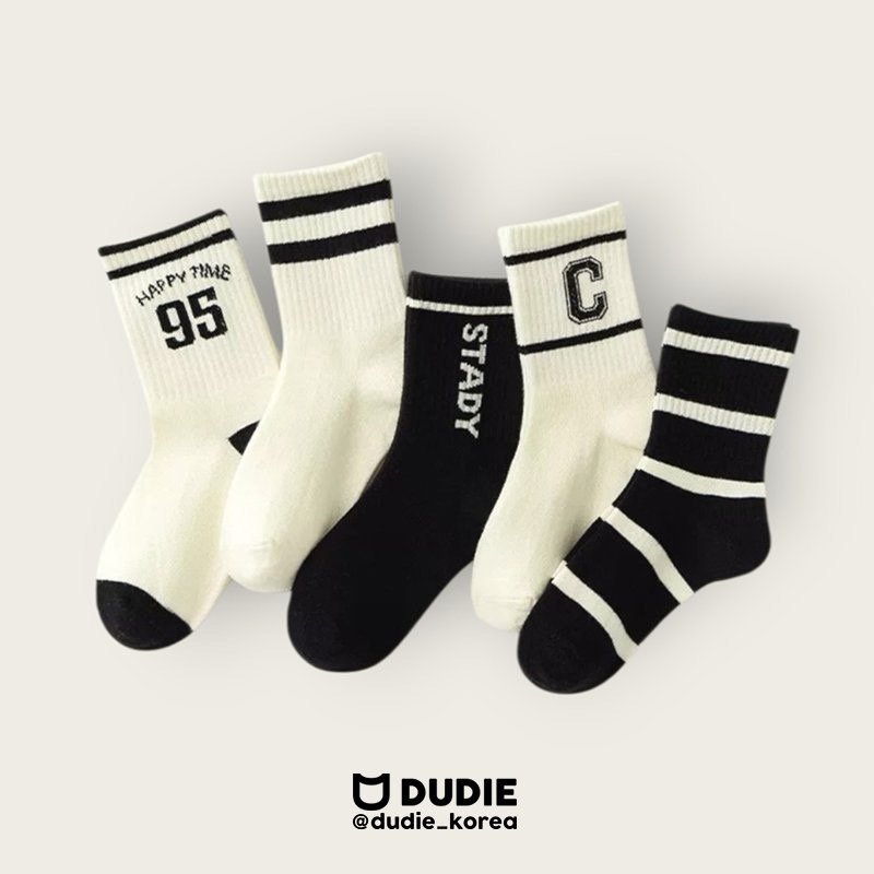 Dudie - Korean Children Fashion - #minifashionista - Steady C Set (set of 5)
