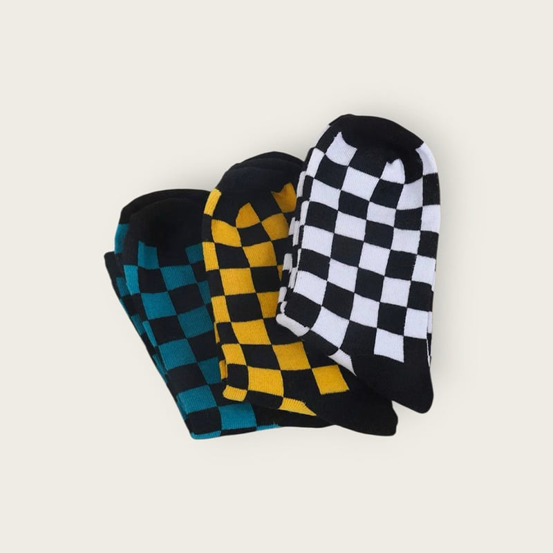 Dudie - Korean Children Fashion - #minifashionista - Checkers Set (set of 5) - 5