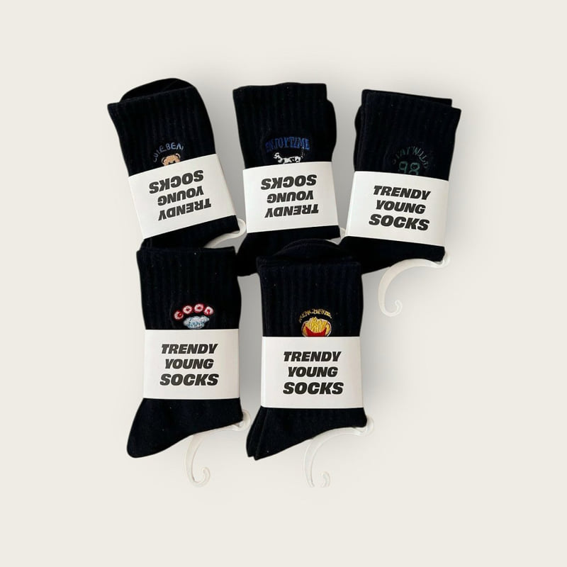 Dudie - Korean Children Fashion - #minifashionista - Sporty (set of 5) - 5