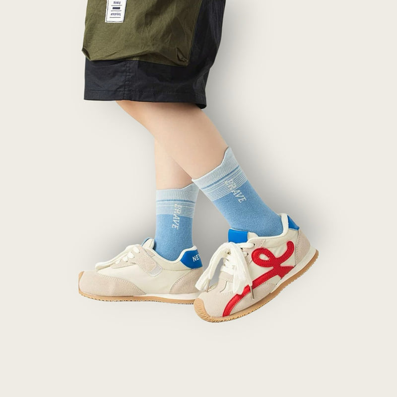 Dudie - Korean Children Fashion - #minifashionista - Two-Tone Breve Set (set of 5) - 12