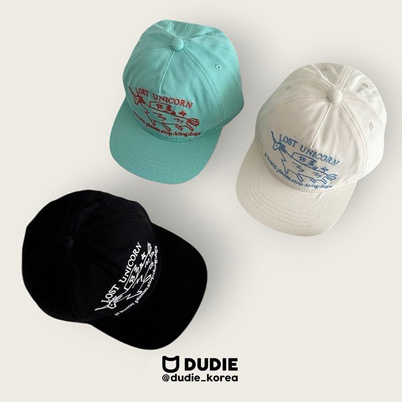 Dudie - Korean Children Fashion - #todddlerfashion - Unicorn Cap