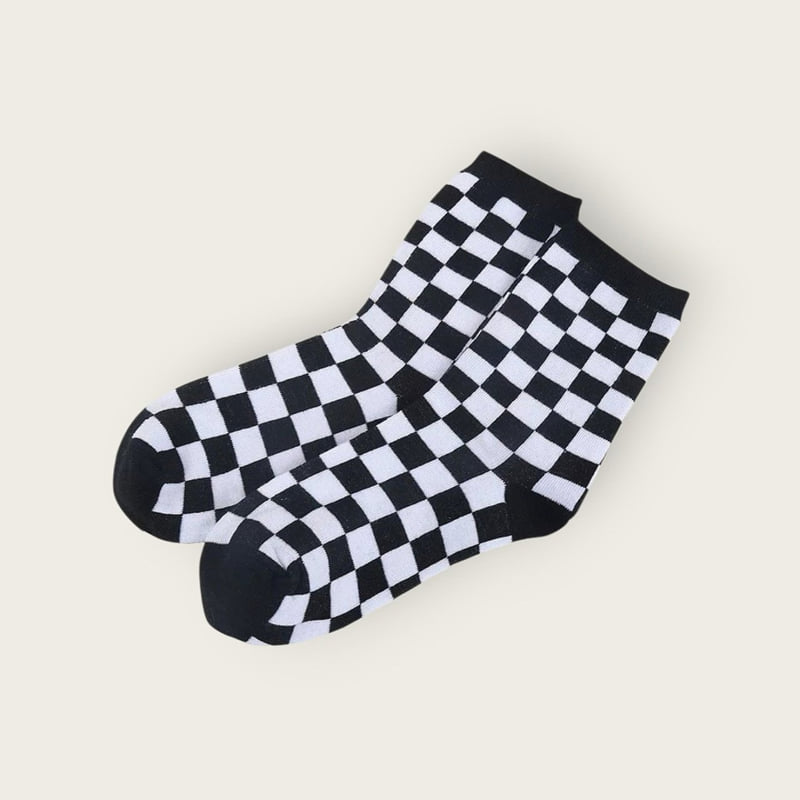 Dudie - Korean Children Fashion - #toddlerclothing - Checkers Set (set of 5) - 8