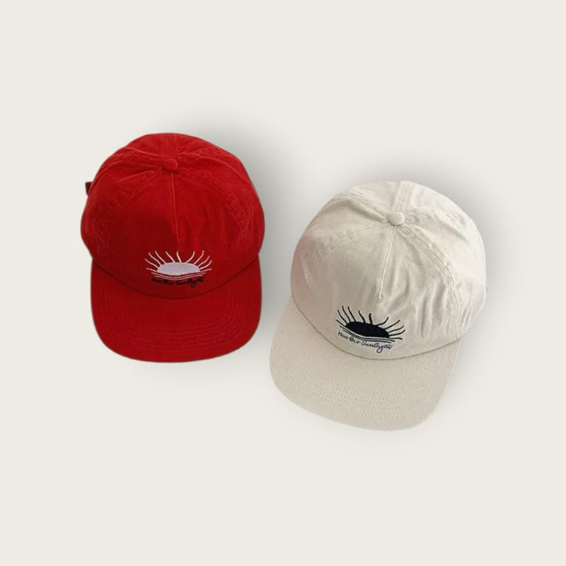 Dudie - Korean Children Fashion - #toddlerclothing - Sunset Cap - 10