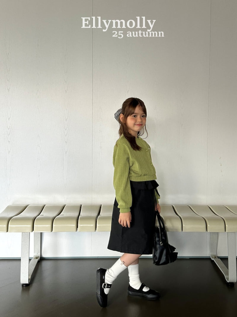 Ellymolly - Korean Children Fashion - #Kfashion4kids - Antique Frill Skirt - 9