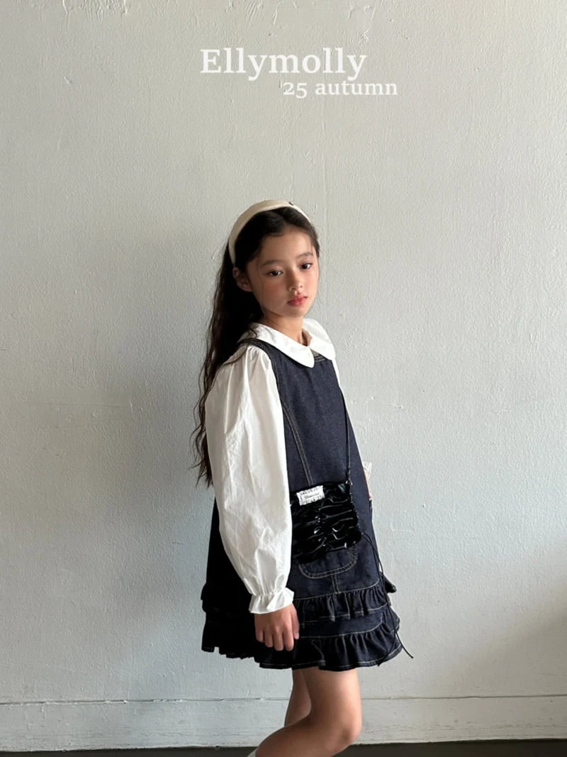 Ellymolly - Korean Children Fashion - #Kfashion4kids - Twin Frill One-piece - 8