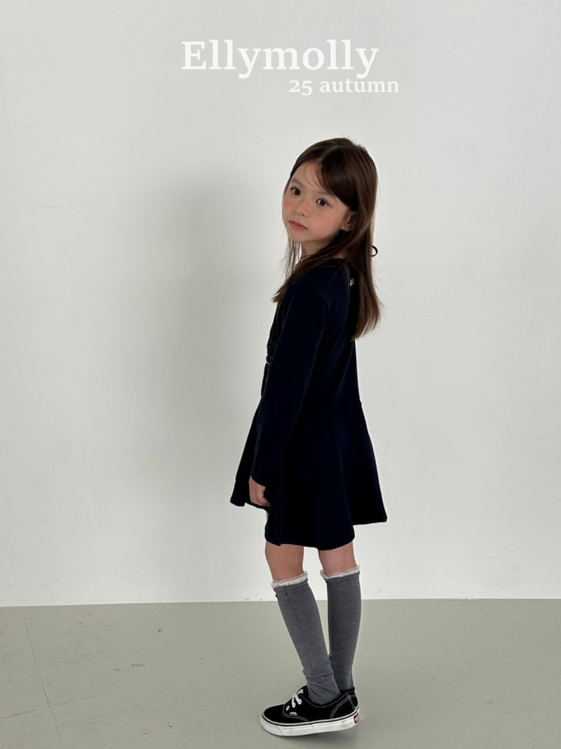 Ellymolly - Korean Children Fashion - #Kfashion4kids - Celine Flare One-piece - 6