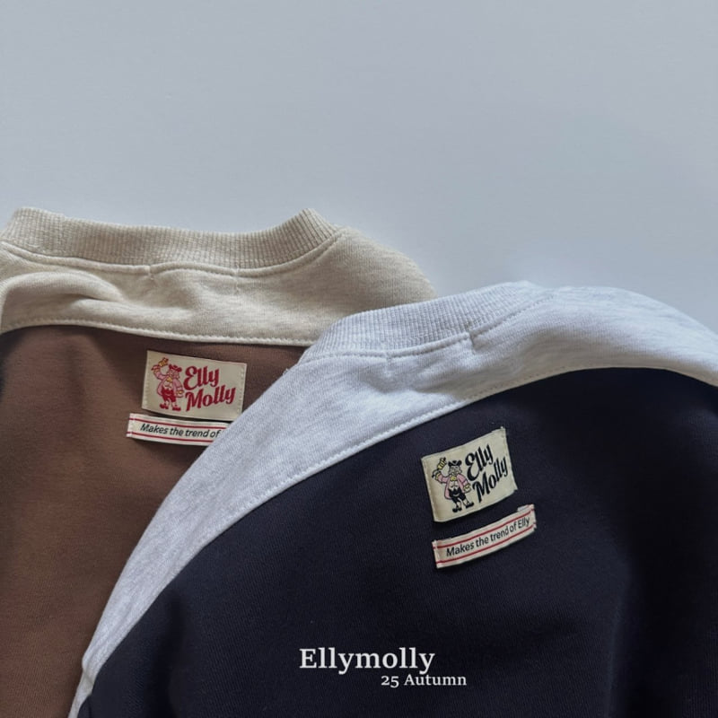 Ellymolly - Korean Children Fashion - #kidzfashiontrend - Low Colorblock Sweatshirt - 4