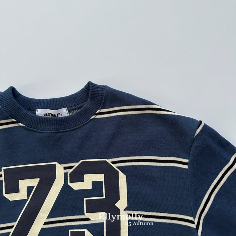 Ellymolly - Korean Children Fashion - #Kfashion4kids - 73 Stripe Sweatshirt - 3