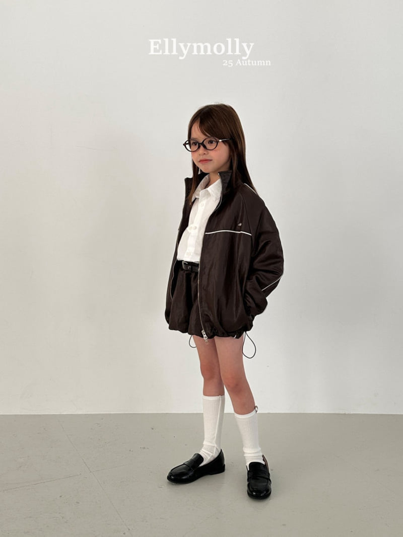 Ellymolly - Korean Children Fashion - #Kfashion4kids - Coated Balloon Shorts - 8