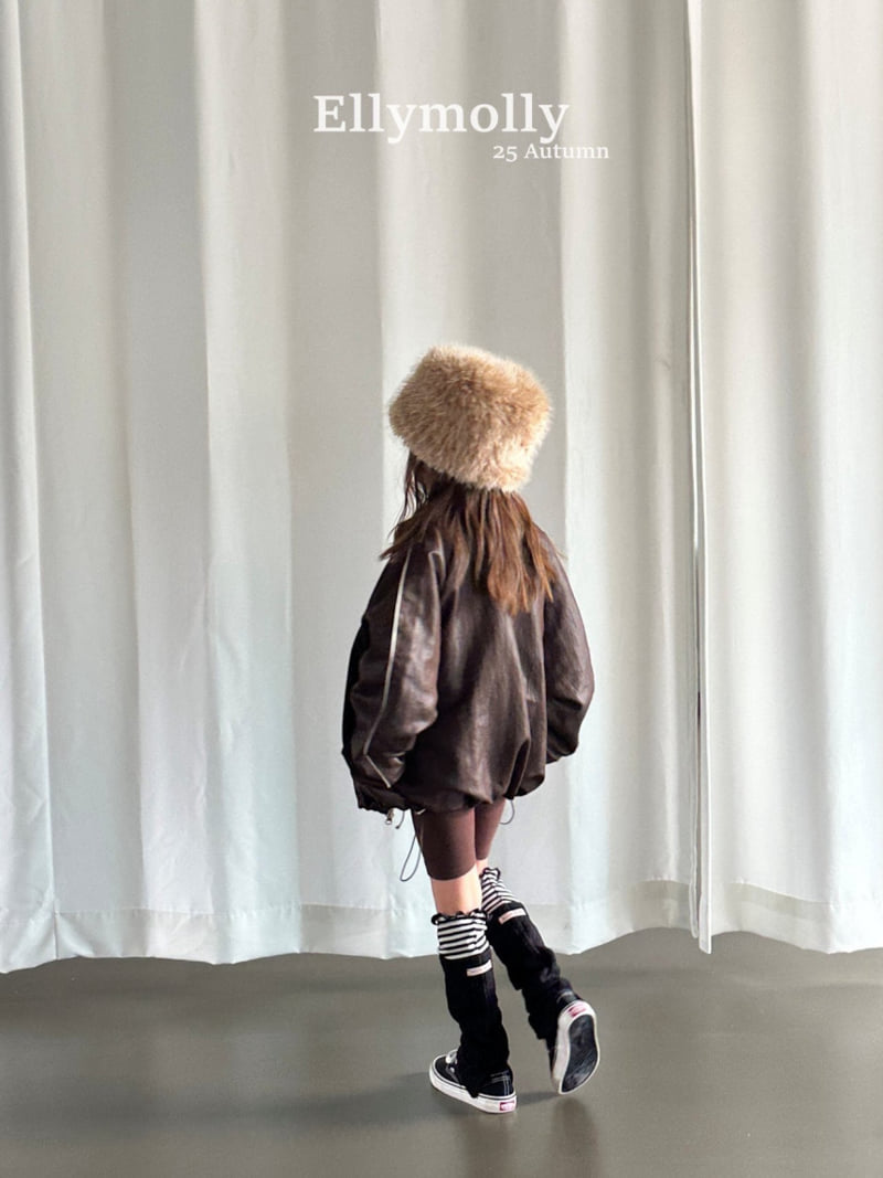 Ellymolly - Korean Children Fashion - #Kfashion4kids - Coated Piping Jumper - 7