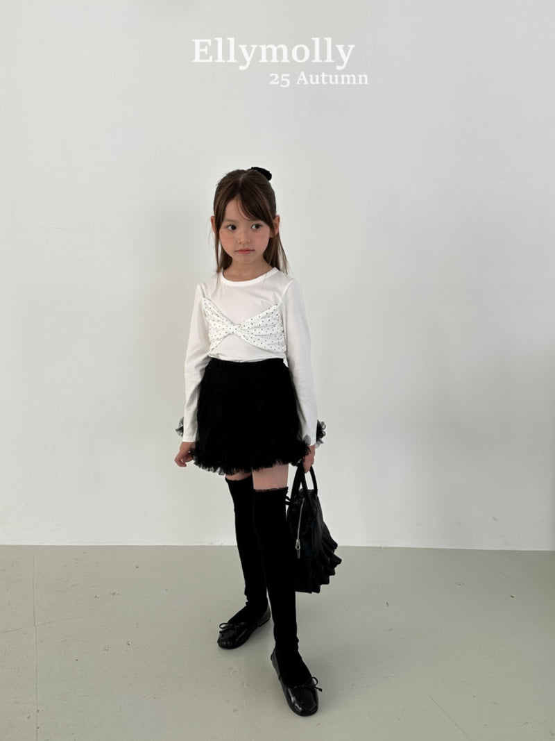 Ellymolly - Korean Children Fashion - #Kfashion4kids - Joy Ribbon Tee - 10