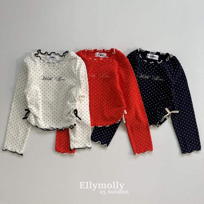 Ellymolly - Korean Children Fashion - #Kfashion4kids - Top of Dot Tee - 3