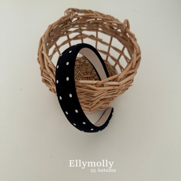 Ellymolly - Korean Children Fashion - #Kfashion4kids - Embossed Dot Hairband - 7