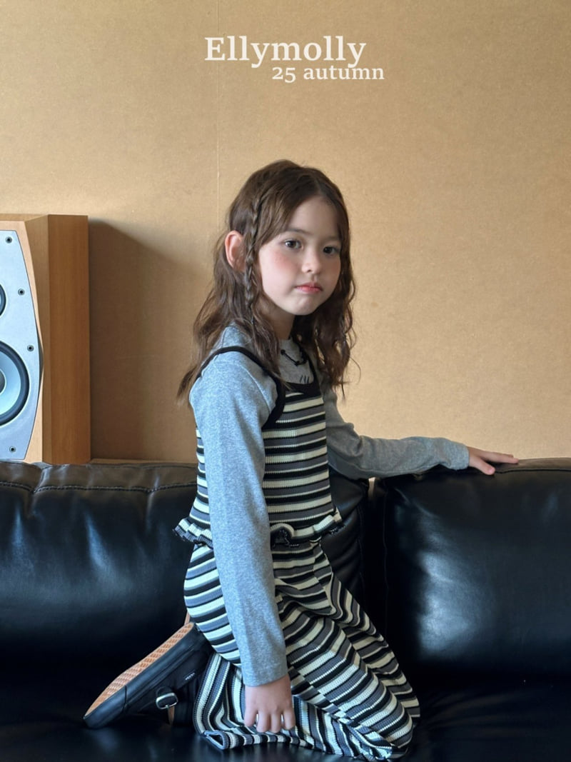 Ellymolly - Korean Children Fashion - #childofig - Pepero Frill Sleeveless - 5