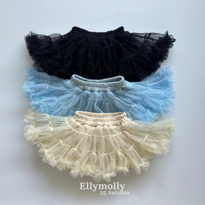 Ellymolly - Korean Children Fashion - #childofig - Milky Tutu Skirt - 3