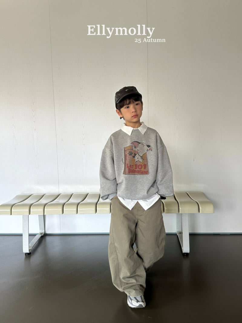 Ellymolly - Korean Children Fashion - #childofig - Dalmatian Sweatshirt - 10