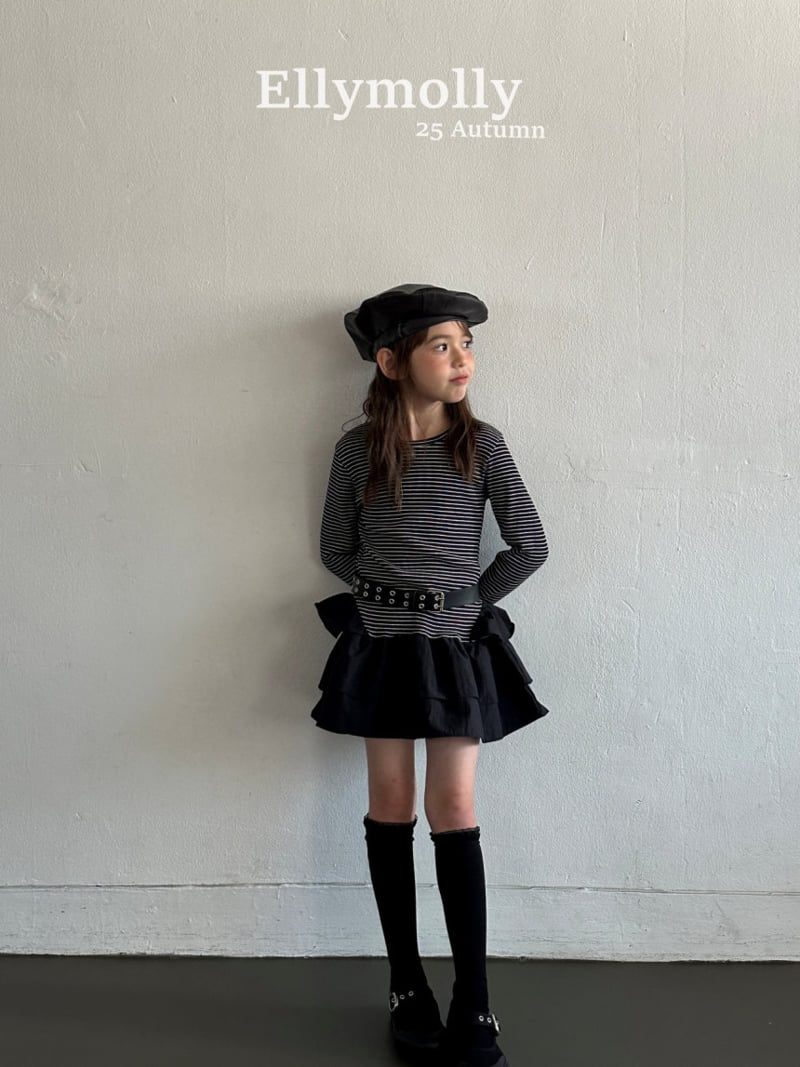 Ellymolly - Korean Children Fashion - #childofig - Ivory Frill One-piece - 6