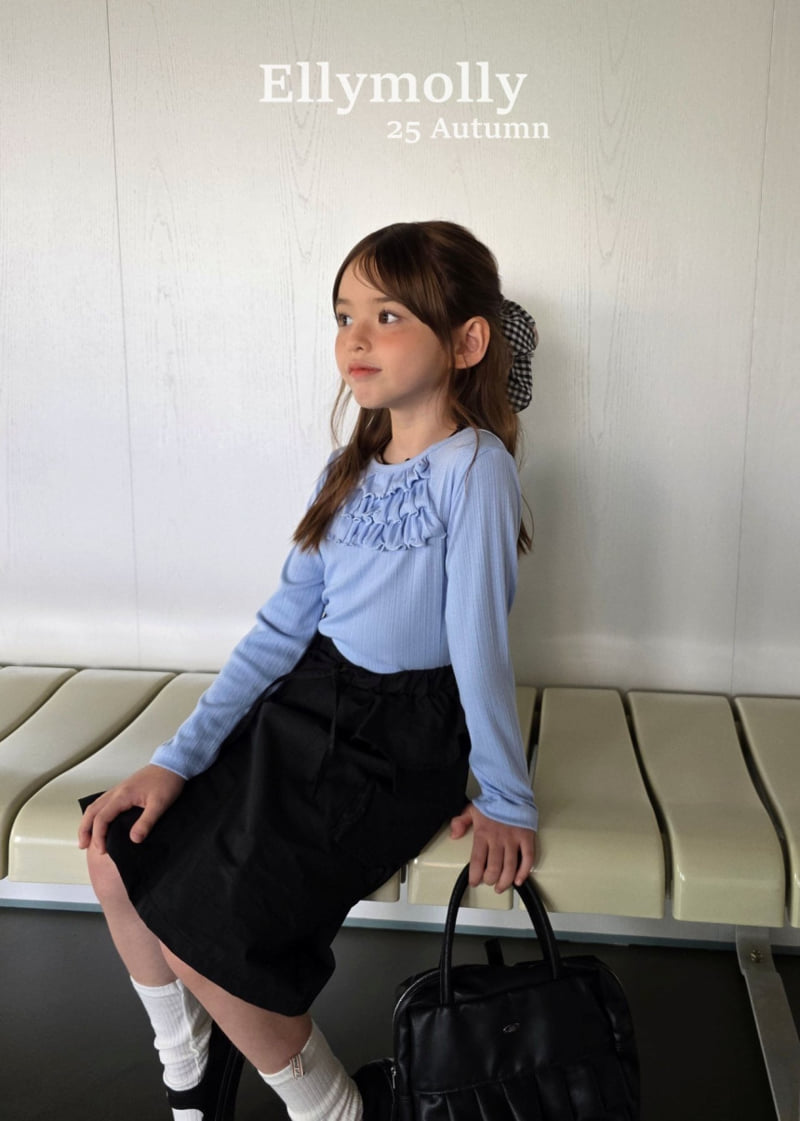 Ellymolly - Korean Children Fashion - #childofig - Sugar 3 Frill Tee - 12