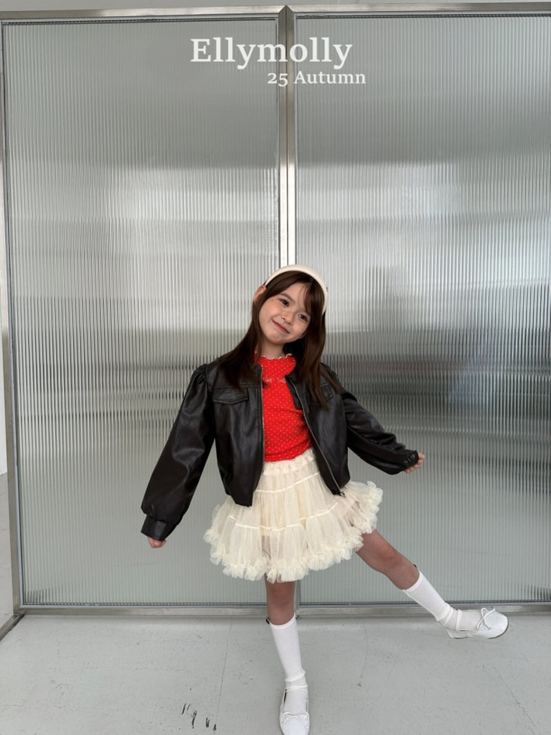 Ellymolly - Korean Children Fashion - #childofig - Top of Dot Tee - 11