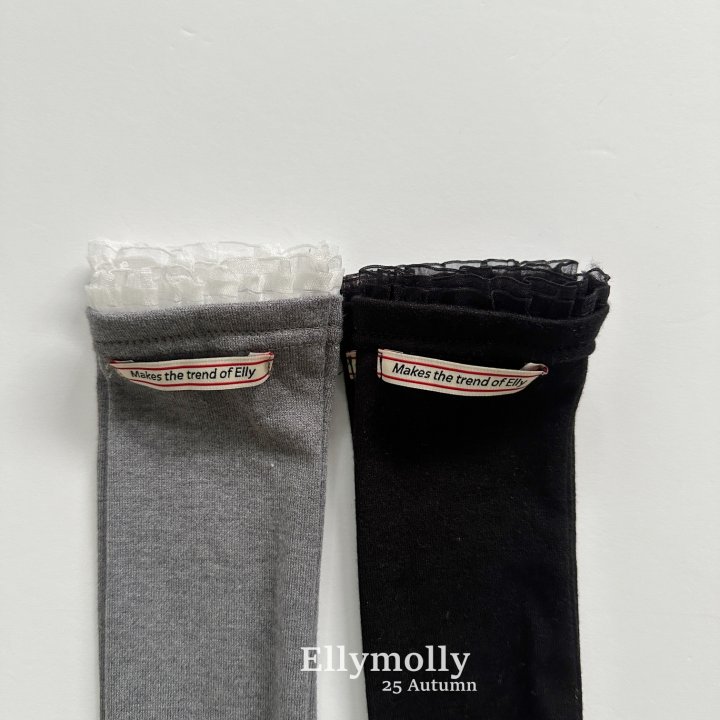 Ellymolly - Korean Children Fashion - #childofig - Frilly Knee-high Socks